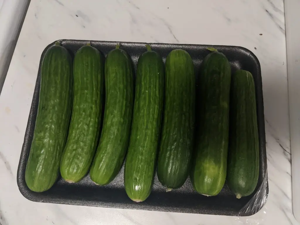 pack of Persian Cucumbers